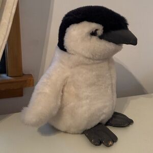 Baby Emperor penguin cute stuffed toy, penguins chick birds plush animals animal